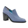 Valentina Rangoni Women's Blue Pioggia Loafer - Blu Nabuk In Blue