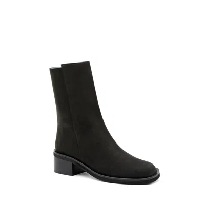 Valentina Rangoni Women's Cannella Bootie - Black Nabuk