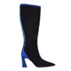 Valentina Rangoni Women's Frama Tall Boot Black Cash/nadia Glitter In Black