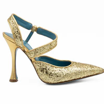 Valentina Rangoni Women's Gold Sublime Hh Pump Platino Galaxy/nap