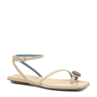 Valentina Rangoni Women's Neutrals / Brown Creta Sandal Hay In Multi