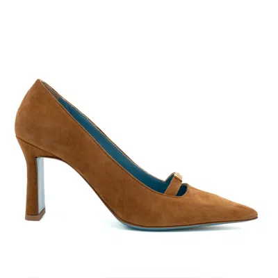 Valentina Rangoni Women's Neutrals / Brown Fanny Pump Cider Cashmere