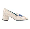Valentina Rangoni Women's Neutrals / White Mattina Tortora Mastrop In White