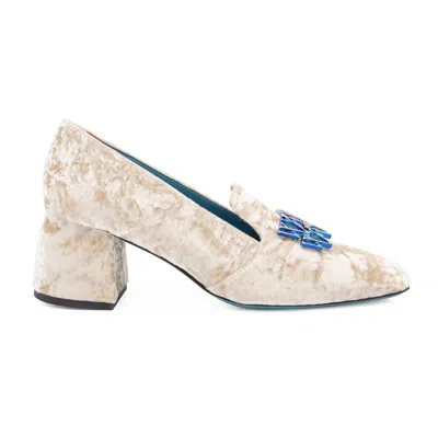 Valentina Rangoni Women's Neutrals / White Mattina Tortora Mastrop