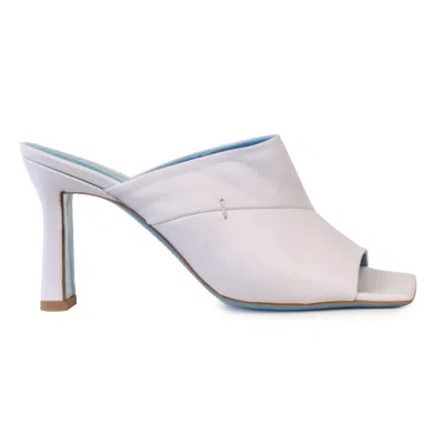 Valentina Rangoni Women's White Lynet Slide In Tofu Parmaosft