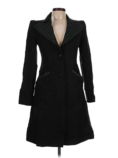 Pre-owned Valentina Shah Coat In Black