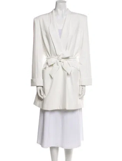 Pre-owned Valentina Shah Jacket In White