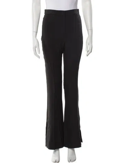 Pre-owned Valentina Shah Wide Leg Pants In Black
