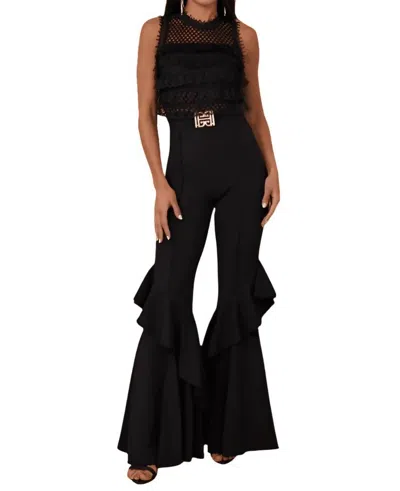 Valentine Melissa Jumpsuit In Black