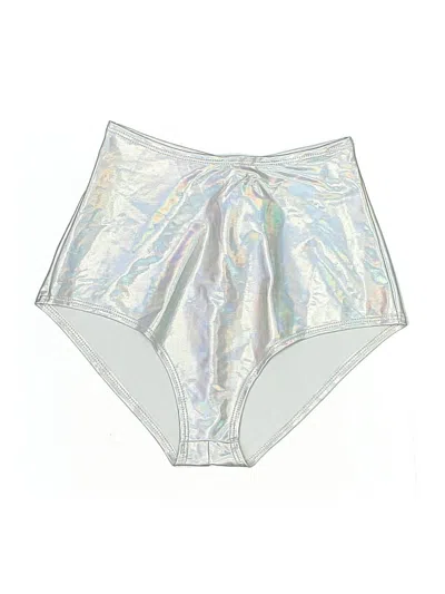 Pre-owned Valentine Swimsuit Bottoms In Silver