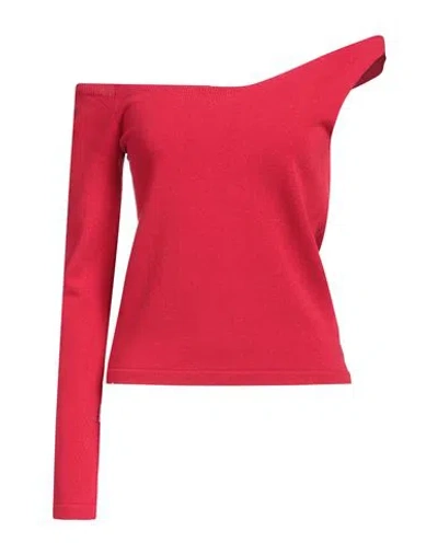 Valentine Witmeur Lab Woman Sweater Red Size 1 Viscose, Acrylic, Elastane