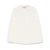 Valentini 1972 Faux-fur Cape In White