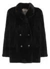 Valentini 1972 Synth Fur In Black