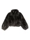 Valentini 1972 Cropped Jacket In Brown