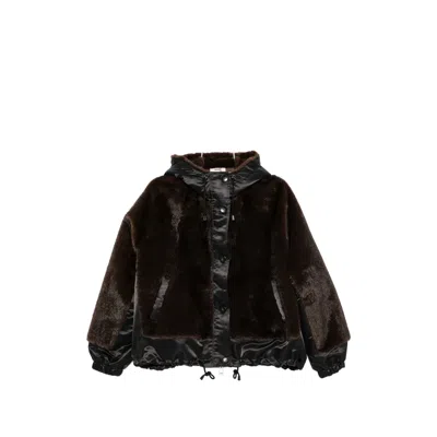 Valentini 1972 Coats In Brown/black