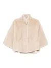 Valentini 1972 Funnel-neck Jacket In Neutral