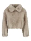 Valentini 1972 Crop Fur Jacket