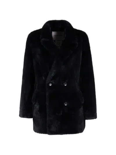 Valentini 1972 Double-breasted Coat In Blue