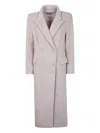 Valentini 1972 Double-breasted Coat In Pink