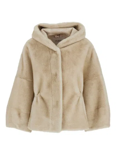 VALENTINI 1972 DRAWSTRING-WAIST HOODED JACKET