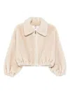 Valentini 1972 Elastic-cuff Zip-front Jacket In Multi