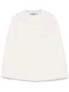 Valentini 1972 Faux-fur Cape In White