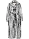 Shop Valentini 1972 Faux-fur Coat In White