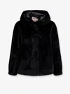Valentini 1972 Faux Fur Jacket In Black