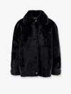 Valentini 1972 Faux Fur Jacket In Black