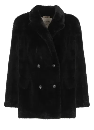 Valentini 1972 Synth Fur In Black