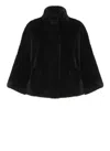 Valentini 1972 Snap-fastening Coat In Black