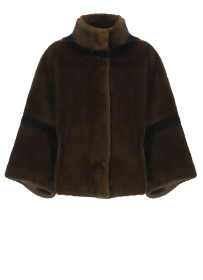 Valentini 1972 Synth Fur In Brown