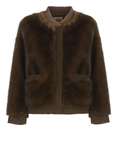 Valentini 1972 Synth Fur In Brown