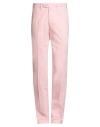 Valentini Man Pants Light Pink Size 44 Cotton In Pink