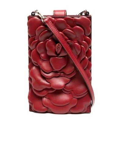 Valentino Garavani 03 Rose Edition Atelier Bag In Red
