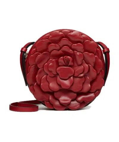 Valentino Garavani 03 Rose Edition Crossbody Bag In Red
