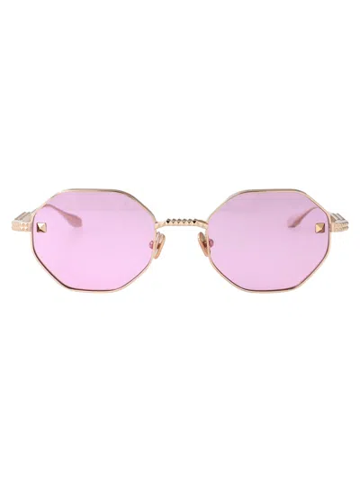 Valentino 0vlx-122a Sunglasses In Gold