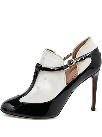 Pre-owned Valentino Garavani 100mm Leather Pumps