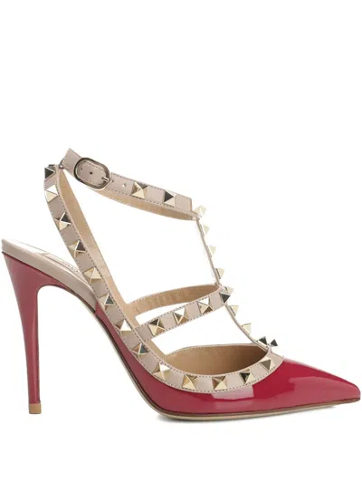 Valentino Garavani 100mm Rockstud Caged Pumps In Multi