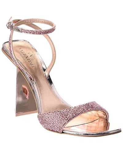 Valentino Garavani Valentino 105 Leather Sandal In Pink