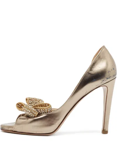 Pre-owned Valentino Garavani 105mm Leather Pumps