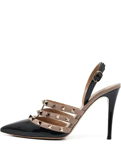 Pre-owned Valentino Garavani 105mm Rockstud-embellished Pumps