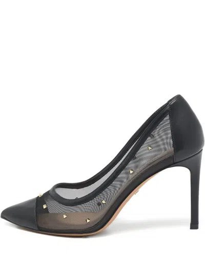 Pre-owned Valentino Garavani 110mm Rockstud Pumps