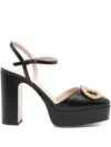 Valentino 110mm Vlogo Signature Platform Pumps In Black