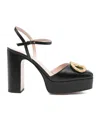 Valentino 110mm Vlogo Signature Platform Pumps In Black