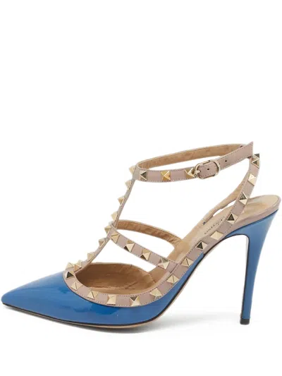 Pre-owned Valentino Garavani 110mms Rockstud Pumps