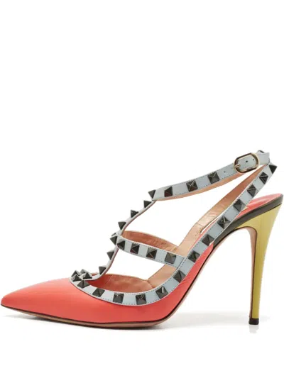 Pre-owned Valentino Garavani 115mm Rockstud Pumps