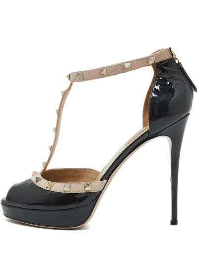 Pre-owned Valentino Garavani 125mm Rockstud Pumps