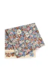 Valentino Pattern Scarf In Multi