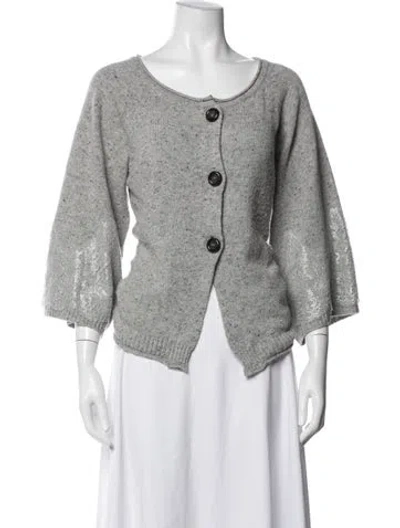 Pre-owned Valentino 1990's Roma Sweater In Grey